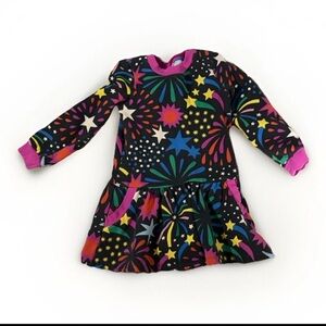 Mini Boden Girls Sweatshirt Dress Size 7–8Y Long Sleeve Dress